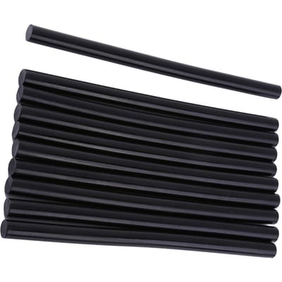 10Pcs black  7mm   11mm Hot Melt Glue Sticks For Electric Glue Gun DIY  Stick(11*200mm)