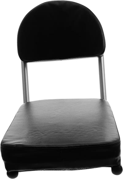 Fiets Achterzitje - Fietsbankje Rugsteun - Veilig Fietsen - Versterkt Comfortabel Kussen - 27 cm - Zwart