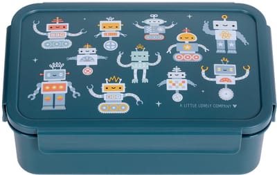 A Little Lovely Company - Bento brooddoos lunchbox - Robots