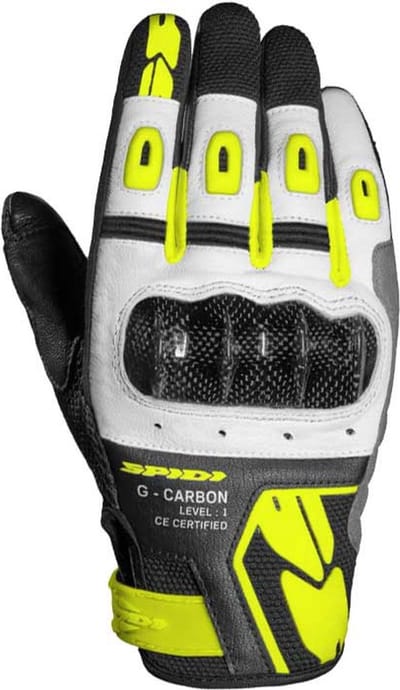 Spidi G-Carbon Lady Geel Fluo - Maat L - Handschoen