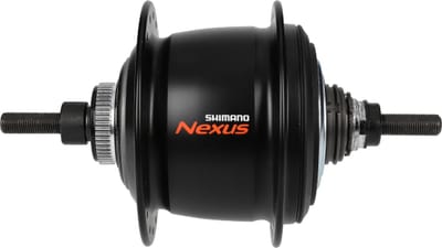 Versnellingsnaaf Shimano Nexus 8 SG-C6001-8D voor schijfrem - 36 gaats - zwart