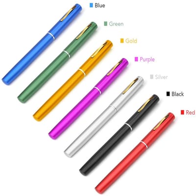 1M / 1.4M Pocket Opvouwbare Vishengel Reel Combo Mini Pen Vishengel Kit Telescopische Vishengel 1M zilver