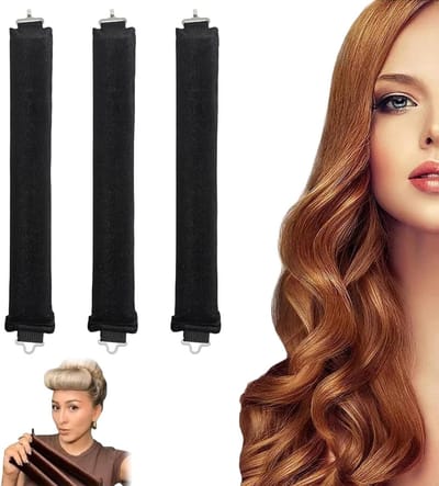 Zachte en Comfortabele Nachtkrullers voor Heat-free Krullen - DIY Krulset voor Gezonde Haarstylings