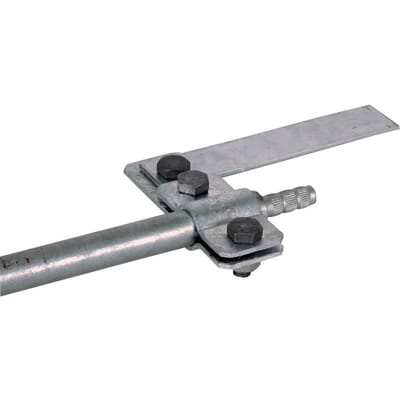 Dehn aardstaaf aansluitbeugel met M10x20mm schroef - 620021