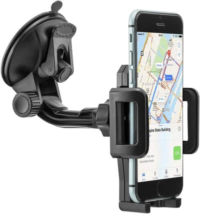 Telefoonhouders Auto Zuignap Voorruit - Raam en Dashboard - GSM / Mobiel Houder - Autohouder telefoon - Accessoires Accessories Interieur