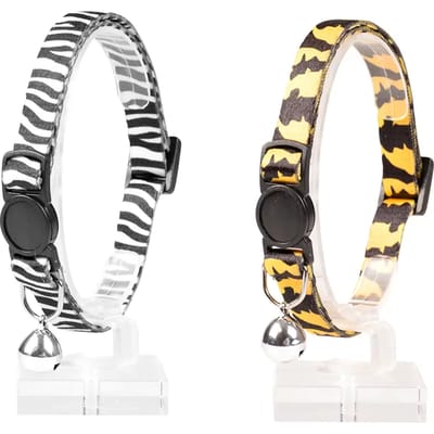 Duvo+ Kattenhalsband Zoo Nylon 20-30cm / 10mm