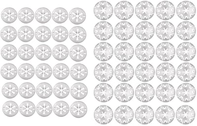 Dailygoods- Hitteschildclips 30 stuks - Premium metalen ring - Hitteschildreparatieset - Onder carrosserie - Motorruimteclips - Brand- en hitteschildbescherming - Klemmen