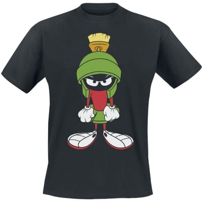 Looney Tunes T-shirt - Marvin The Martian Attitude - S tot XXL - voor Mannen - zwart
