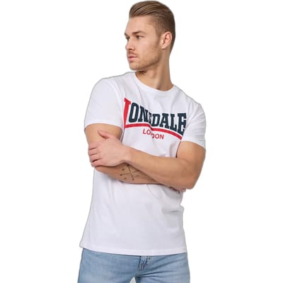 Lonsdale T-Shirt Tweekleurig T-Shirt regular fit