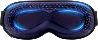 3D Slaapmasker-Oogmasker voor Mannen en Vrouwen – Lichtblokkerend, Neuspad, Comfortabel Slapen, Geschikt voor Kantoor - Blauw