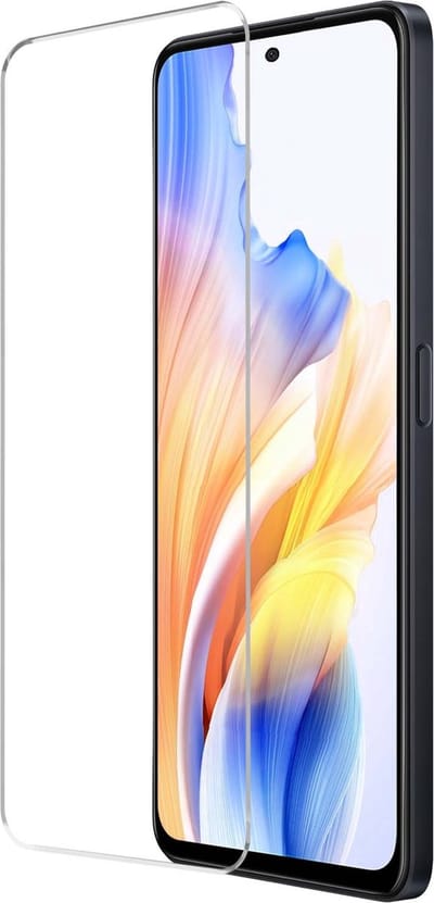 Screenprotector - Geschikt voor OPPO A58 - Extra Sterk - Beschermglas - Gehard Glas - Tempered Glass - Screen Protector