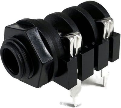 6.35MM Mono Jack chassisdeel Socket Jack PCB Pins