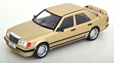 Mercedes W124 Tuning beige metallic, 1986 - MCG MCG18342 schaal 1/18