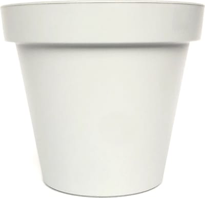Bloempot Grijs voor regenpijp