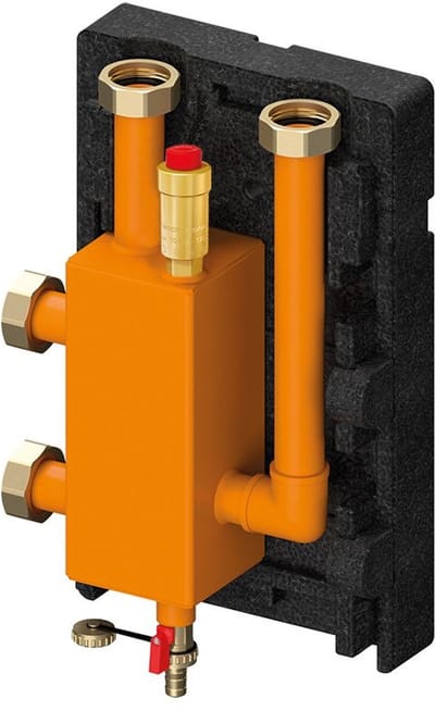 Flamco Verwarmingswart MHK 25 met hydraulische wisselaar en 1 magneetafscheider, M66393.21
