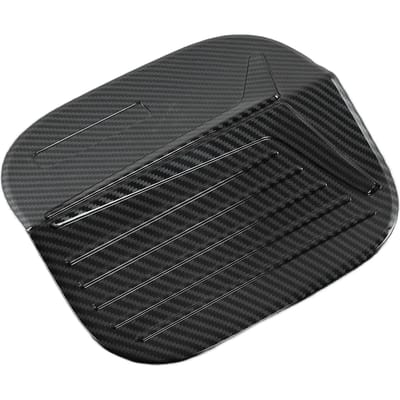 Cache-bouchon de réservoir de carburant style fibre de carbone Garniture Accessoires extérieurs pour voiture Remplacement pour Civic 11ème 2022+ gray
