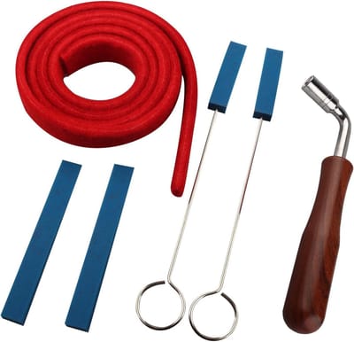 Allecto - Piano stemmen - Professionele pianostemmer - Stemhamer - Stemgereedschap - Zangband - Demper - Demper met handvatten - Snelbevestigingsge...