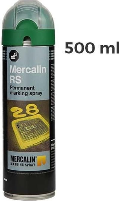 Mercalin Spuitbus Marker RS kleur Groen 500ml