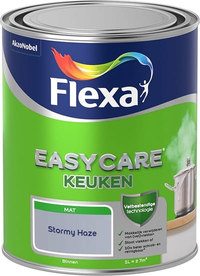 Flexa - Easycare Keuken - Stormy Haze - Mengverf - 1 L