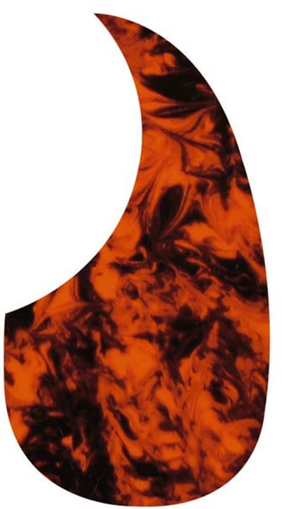 Boston AG-100-MO Slagplaat Akoestische Gitaar Druppelvormig - Marble Orange