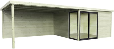 Solid Superia Tuinhuis Tavira Geïmpregneerd 403,6x394,8x303,6cm