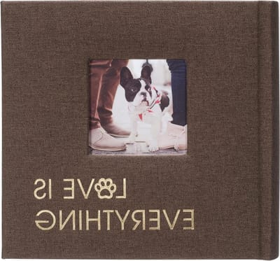 Fotoalbum Huisdier - Fotoboek Album - Foto's Organiseren - Met Memo Schrijfruimte - 4x6 Inch Foto's - Bruin