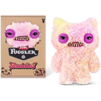 Fuggler 23cm Baddies Serie Pop Pluche Gevuld Fugglers Lelijke Tanden Monster Tanden Accessoires Grappige Trend Verjaardagscadeau Speelgoed beige