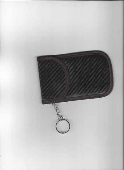 RFID Anti-diefstal beschermhoes voor autosleutel – autopapieren etui – signaal blokkerende hoes – keyless entry go beveiliging – Carbon Fiber koolstofvezel