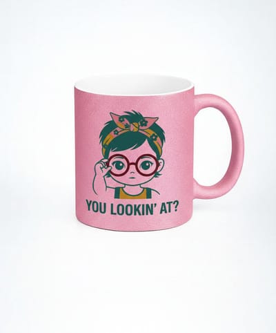 You Lookin' At? Mok - Koffiemok met Attitude
