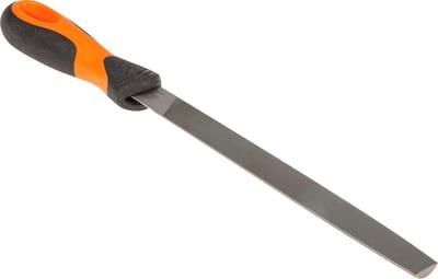 Halfronde Vijl met Handvat 200x20,5mm - Halve Ronde Tweede Snede