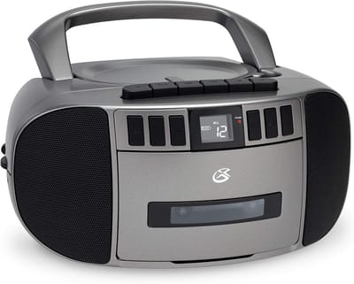 Draagbare Stereo Radio met CD- en Cassettespeler en Opnamefunctie
