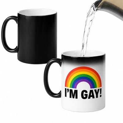 Pride Mok – LGBTQ+ - Pride - Regenboog – Pride month – Rainbow – Pride vlag – Pride accessoire – Parade - Mokken - Accessoire – Pride kleding - Decoratie