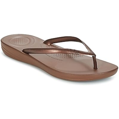 FitFlop Iqushion Ergonomic Flip-Flops TPU Dames Slippers - Bronze