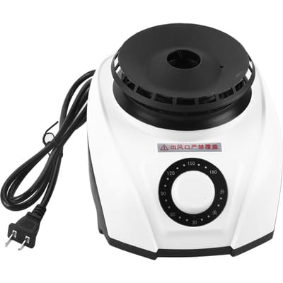 1200W Mini draagbare elektrische wasdroger, superstille verwarmer voor kleding en schoenen wit