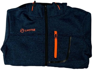 Lhotse Enki Fleece Met Volledige Rits Blauw M Man