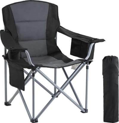 Happyment campingstoel - Vouwstoel - Strandstoel en visstoel - Opvouwbaar