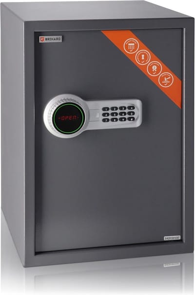 Kluis Grote Safety Kluis - Elektronische Zakelijke Kluis 50x35x31cm - Programmeerbaar LED Afneembare Plank - Code Kluis voor Kantoor