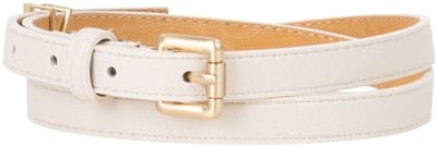 VALENTINO riem Bloom Belt W105 Ecru / Oro crème