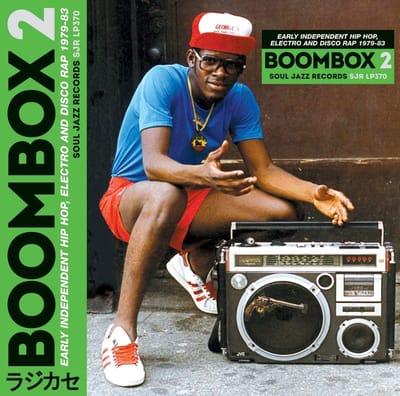 Draagbare Boombox met krachtige geluid en Bluetooth