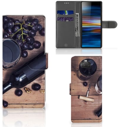 Sony Xperia 10 Book Cover Wijn