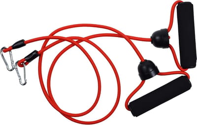 Set van 2 elastische bungee koorden voor vibratieplatforms - Ideaal voor training, fitness en stabiliteit