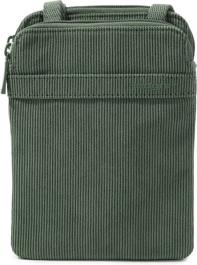 Hedgren Schoudertas Telefoontasje Follis Rupee RFID Passport Holder Corduroy Duck Green Donkergroen