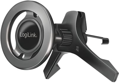 LogiLink AA0167 Telefoonhouder voor in de auto 360 draaibaar, Magneetbevestiging Bevestigingswijze (auto): Ventilatier
