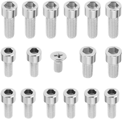 Allecto - Complete Set RVS Bouten - Hoogwaardige RVS Bouten voor Koffiemachine - 304 Stainless Steel - Geschikt voor Gaggia Classic - Duurzaam en B...