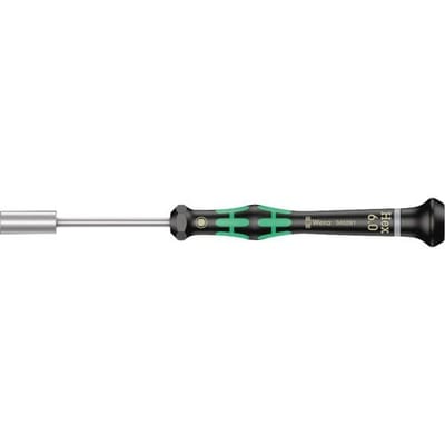 Wera 2069 Elektronica en fijnmechanica Dopschroevendraaier Sleutelbreedte (metrisch): 6 mm