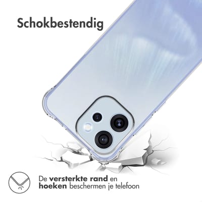 imoshion Hoesje - Geschikt voor Oppo Reno15 F (5G) - Shockproof Case - Transparant