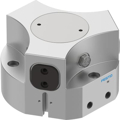 Festo Driepuntsgrijper 12mm Slag - Bouwgrootte 80 Dubbelwerkend - 1163049
