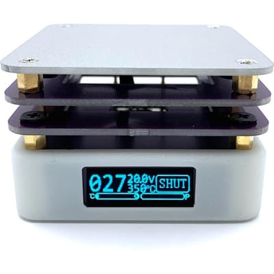 65W PD Protocol kookplaat voorverwarmer OLED-display printplaat soldeerverwarmingsplaat veelkleurig