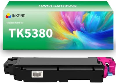 INKFIND TK-5380 Magenta tonercartridge compatibel met Kyocera TK5380 TK-5380 Magenta geschikt voor Kyocera ECOSYS PA4000cx/MA4000cifx - 1-pack Magenta