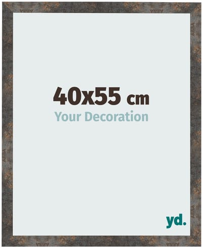 Your Decoration - Fotolijst 40x55 cm - MDF - Geoxideerd Metaal - Bologna